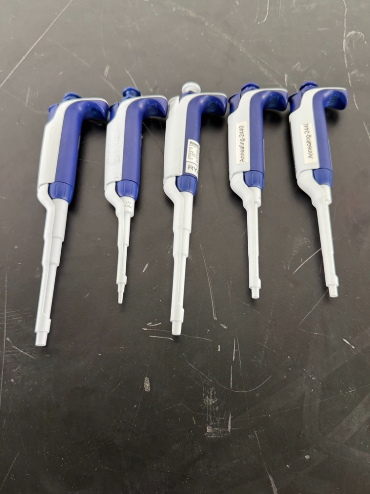 Image of Rainin Pipet-Lite XLS Single Channel Pipettes - Quantity 5